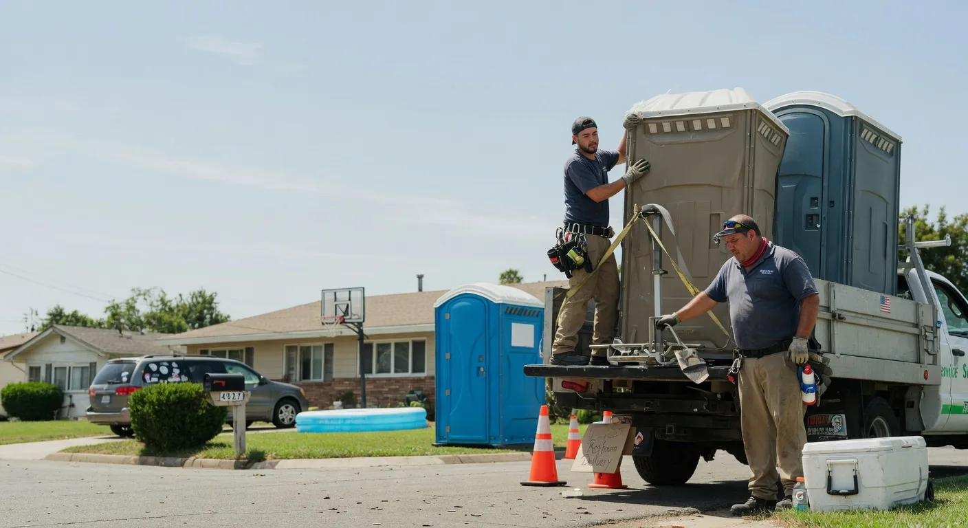 Porta Potty Rental in Meridian, NY near me